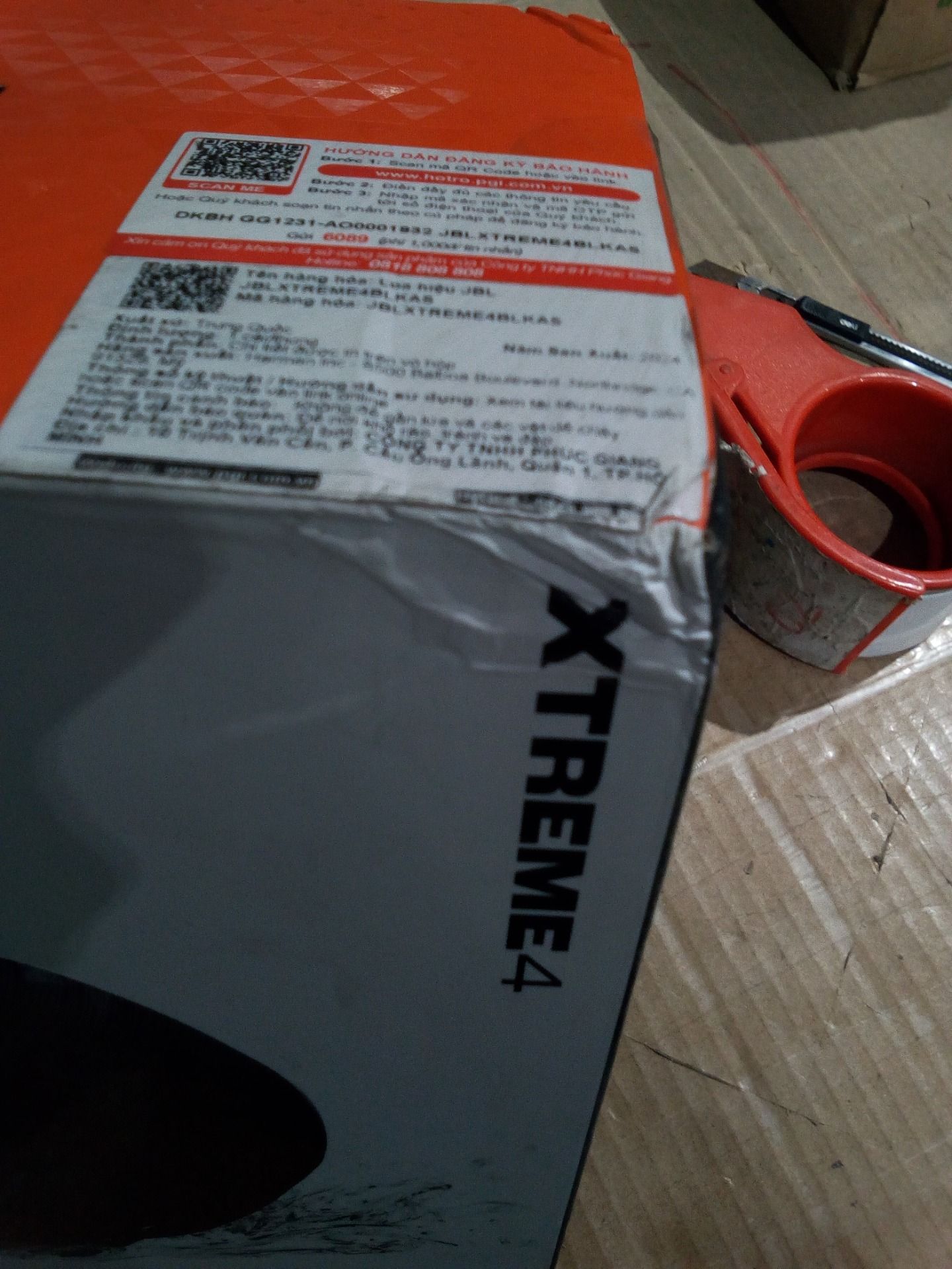 Loa Bluetooth JBL Xtreme 4 - Hàng Chính Hãng - Black