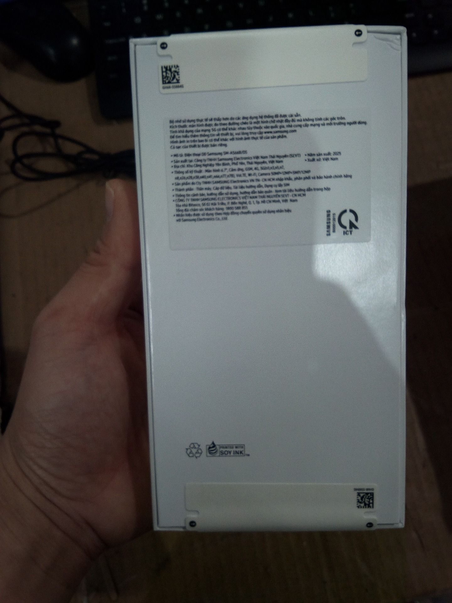 Điện Thoại Samsung Galaxy A56 5G - Hàng Chính Hãng - 8GB/128GB - Đen Marble