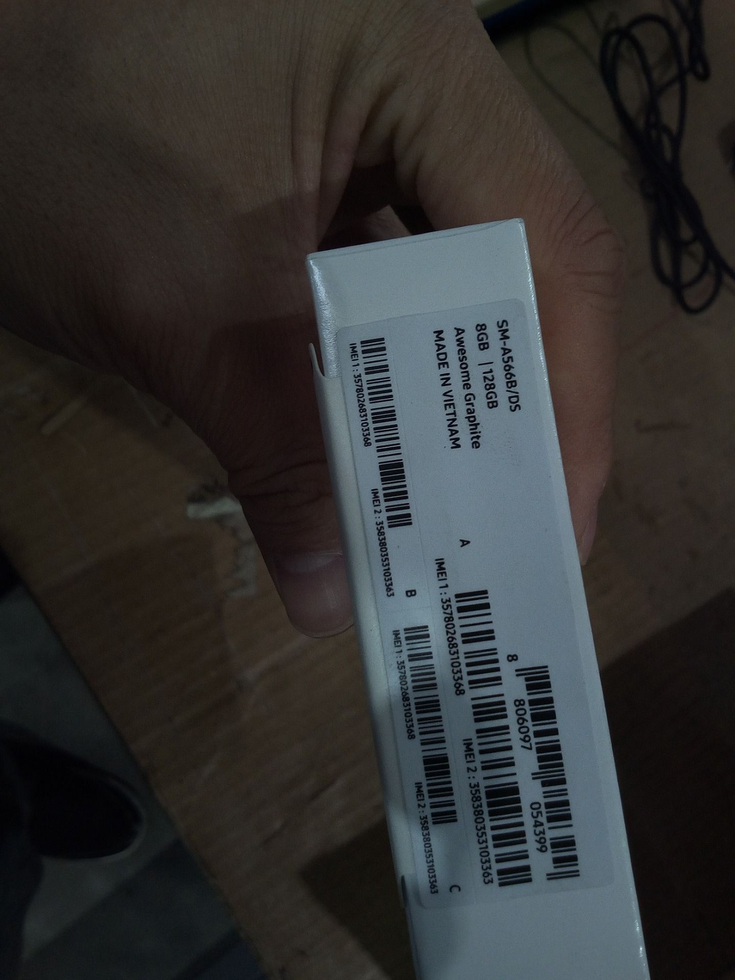 Điện Thoại Samsung Galaxy A56 5G - Hàng Chính Hãng - 8GB/128GB - Đen Marble