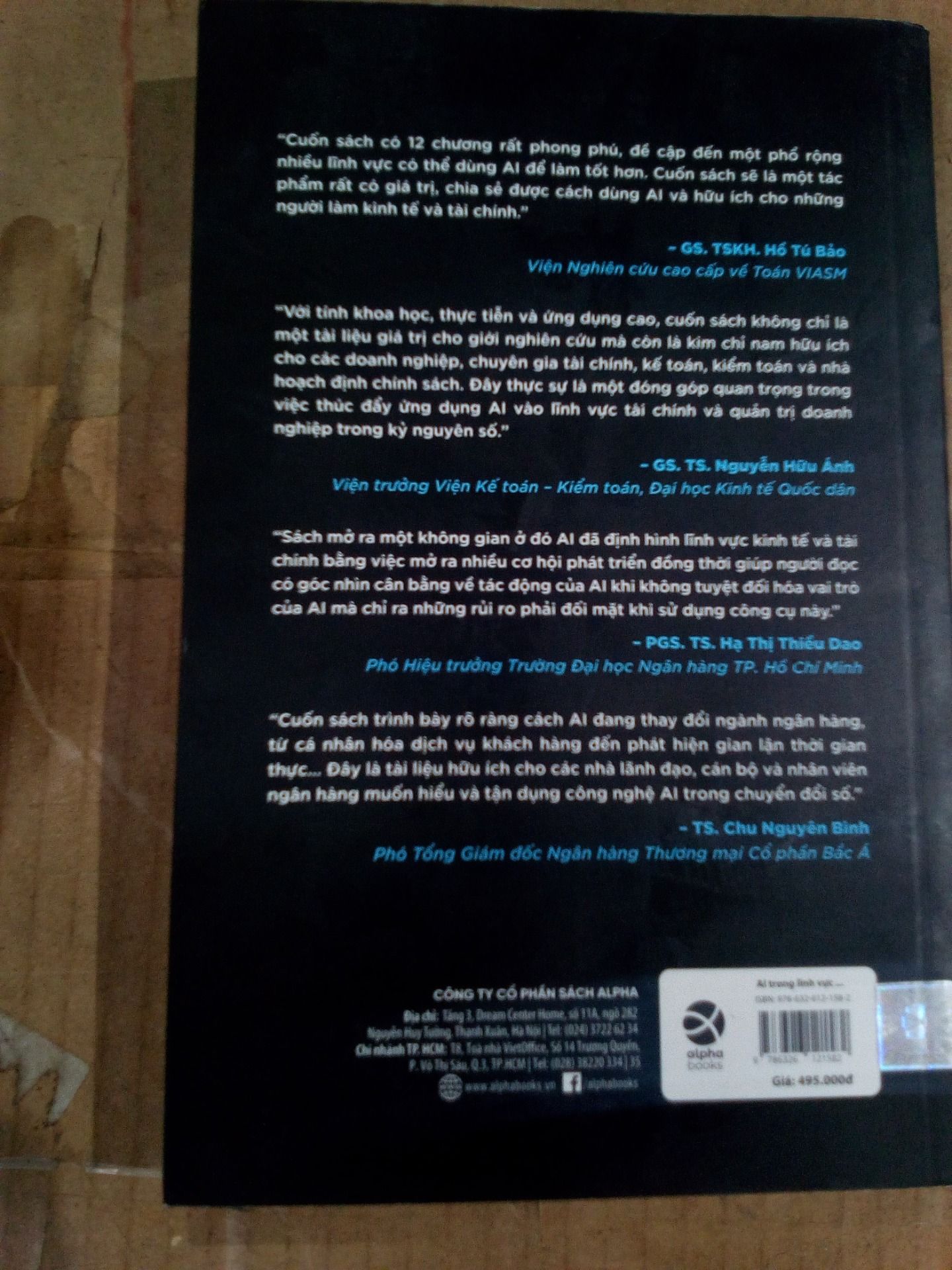 Sách AI Trong Lĩnh Vực Kinh Tế Và Tài Chính
