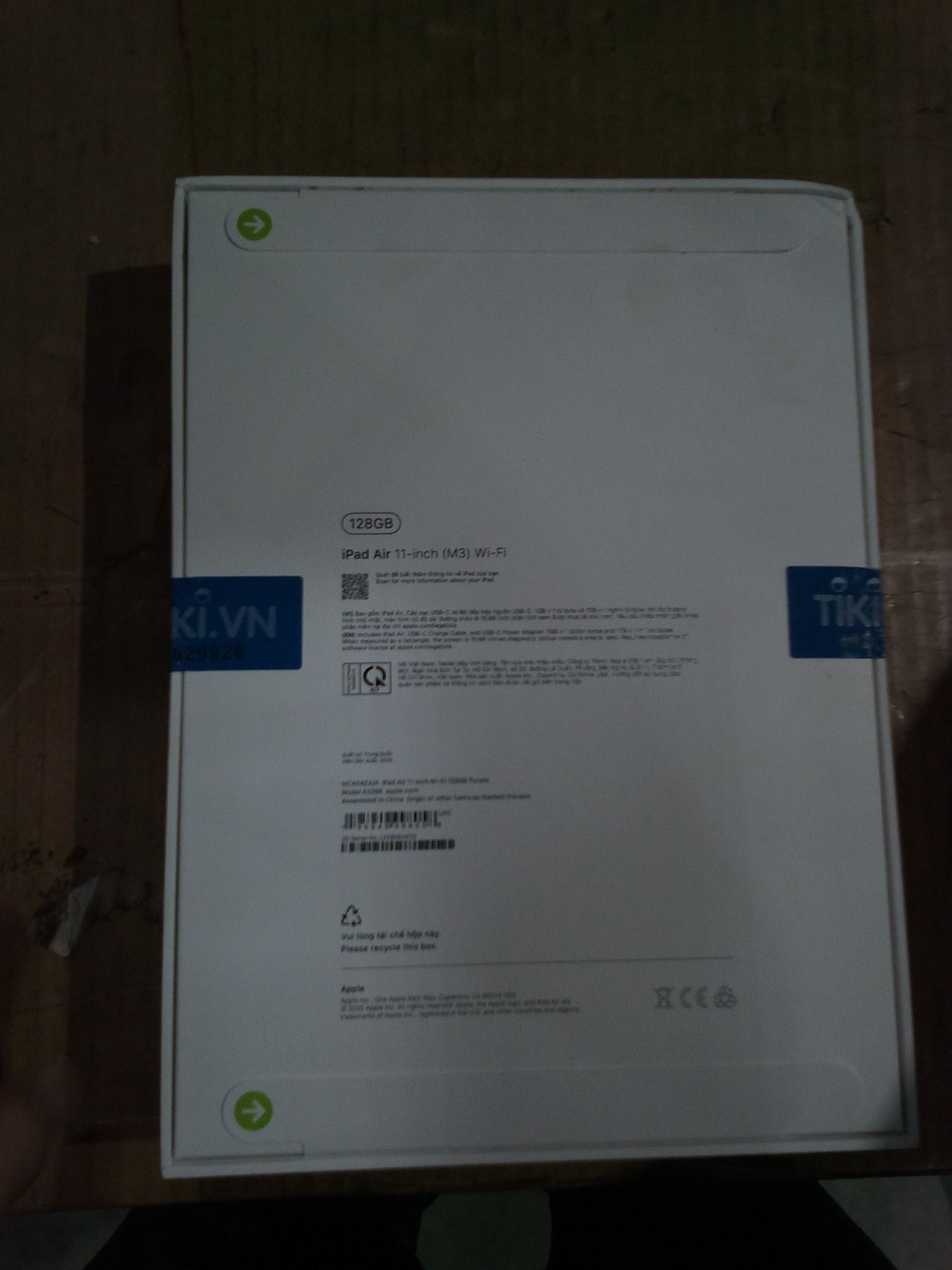 Apple iPad Air M3 11-Inch Wi-Fi  - Purple - 128GB