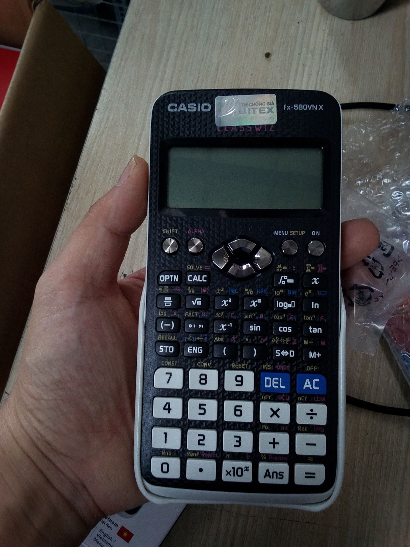 Máy Tính Khoa Học Casio FX-580VN X