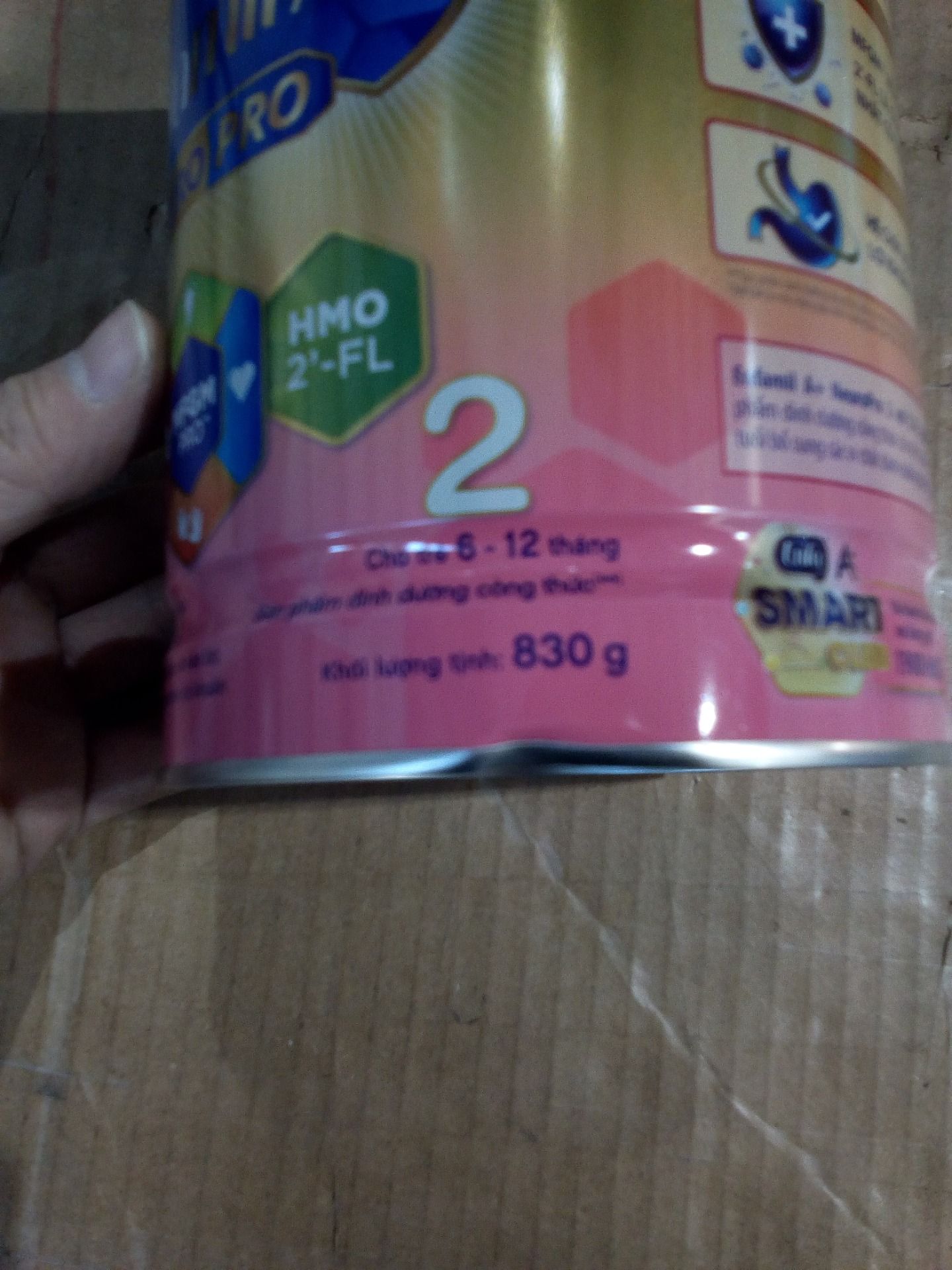 Sữa bột Enfamil A+ Neuropro 2 830g với DHA giúp phát triển não bộ cho trẻ từ 6 –12 tháng tuổi
