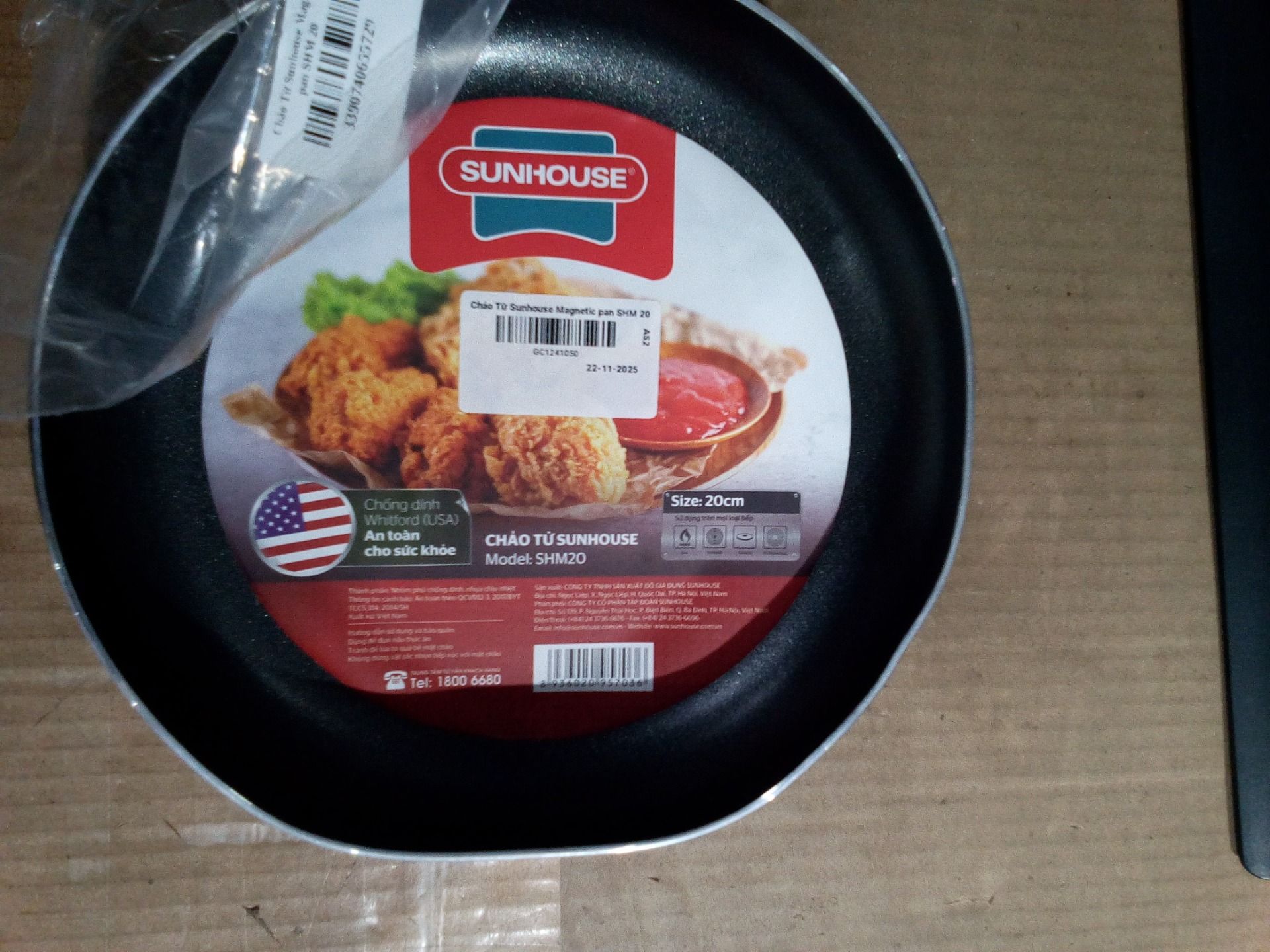 Chảo Từ Sunhouse Magnetic pan SHM 20