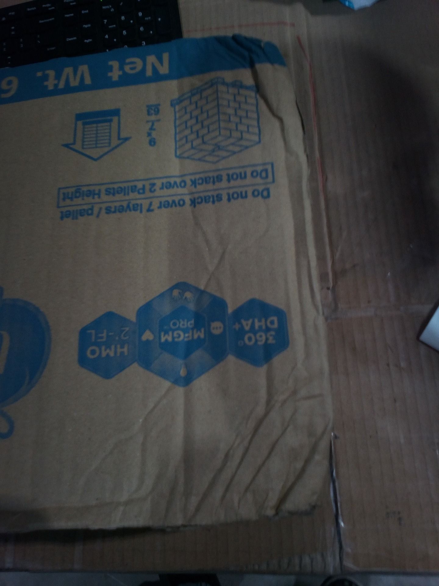 Bộ 6 lon sữa bột Enfamil A+ Neuropro 1 830g với DHA giúp phát triển não bộ cho trẻ từ 0-6 tháng tuổi