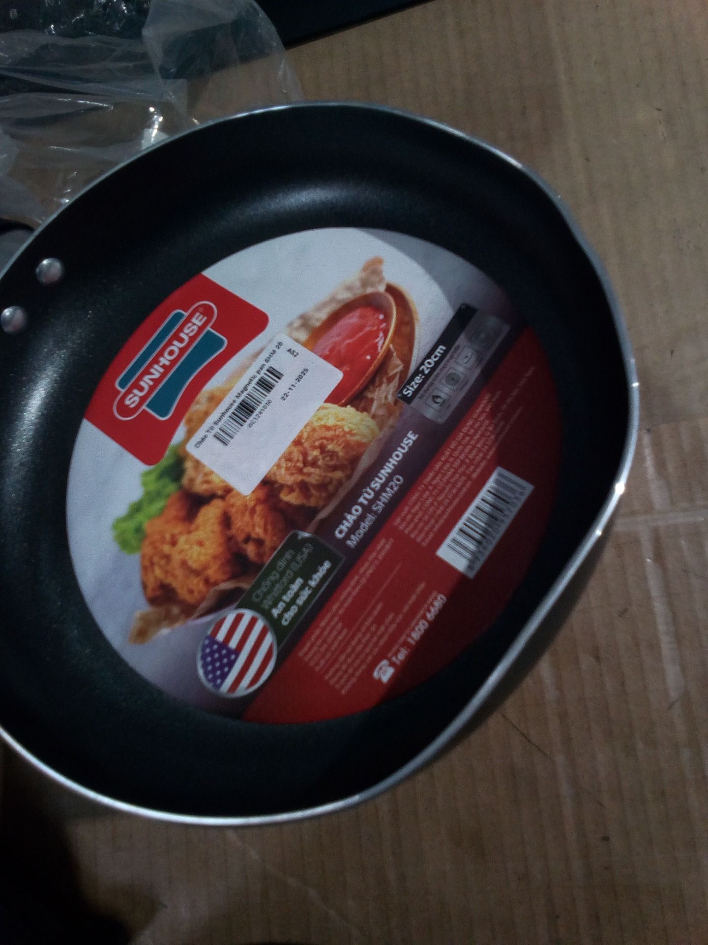 Chảo Từ Sunhouse Magnetic pan SHM 20