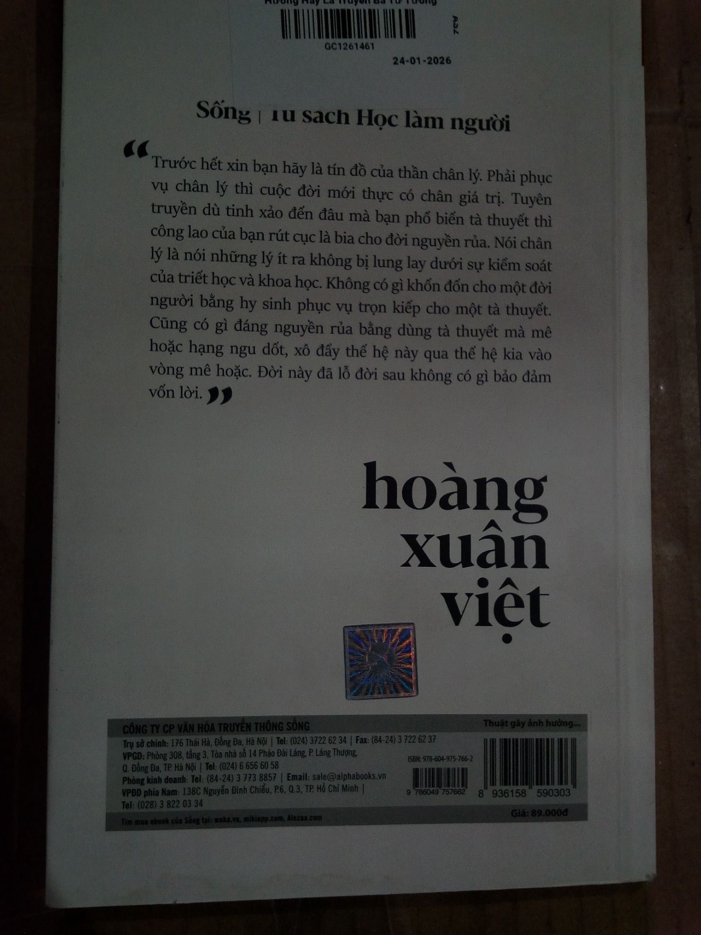 Tủ Sách Học Làm Người – Thuật Gây Ảnh Hưởng Hay Là Truyền Bá Tư Tưởng