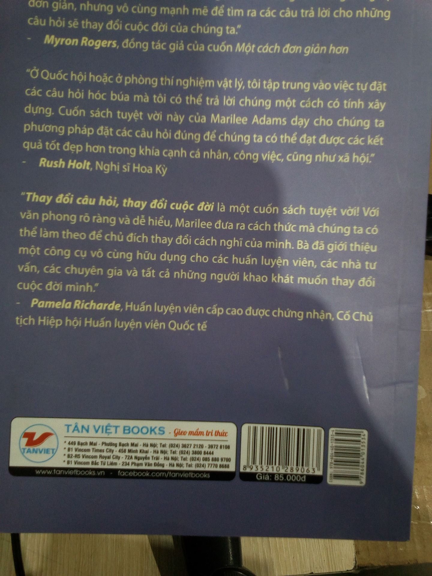 Sách Thay Đổi Câu Hỏi Thay Đổi Cuộc Đời