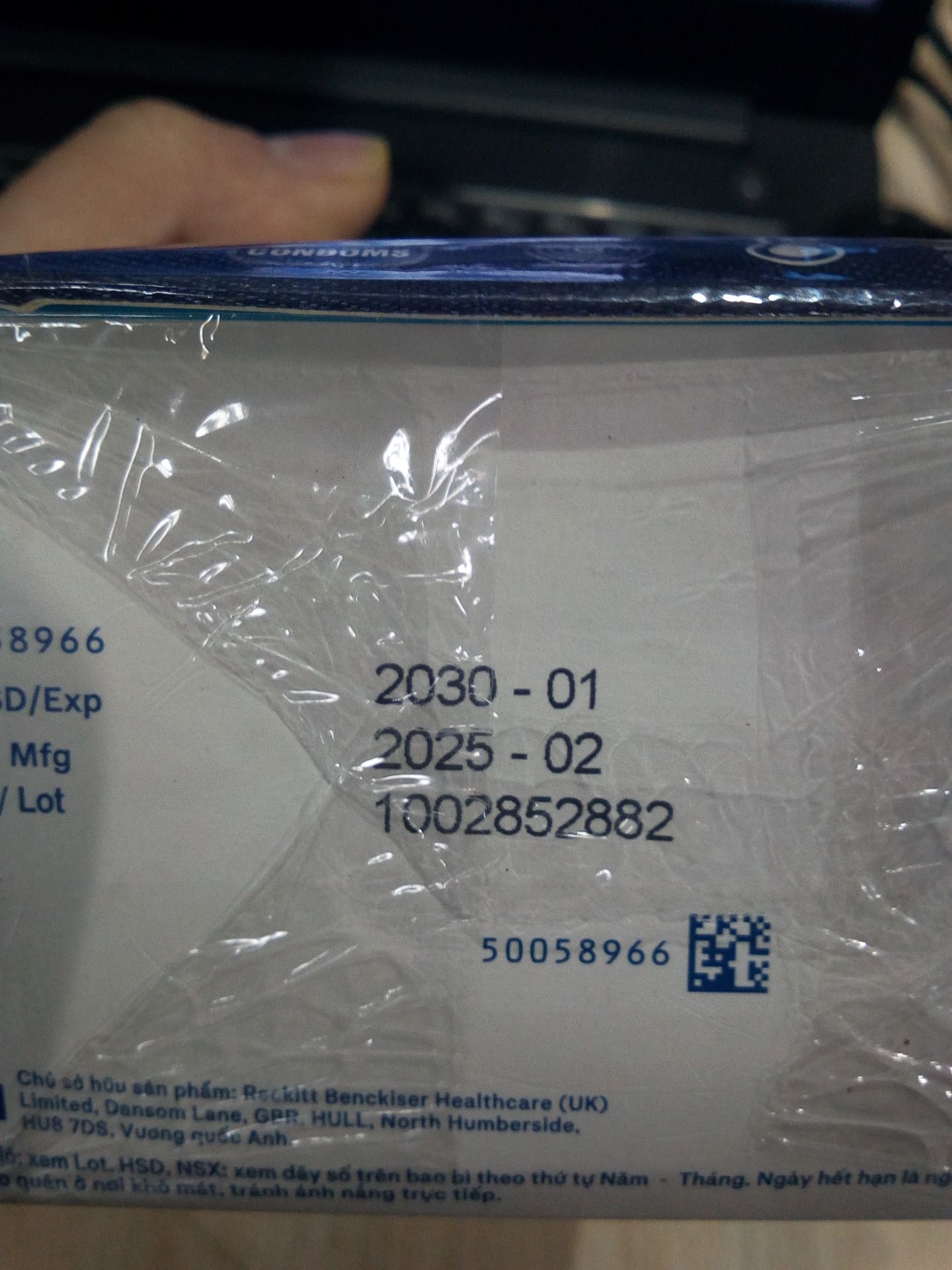 Bao cao su Durex Jeans Hộp 30 bao