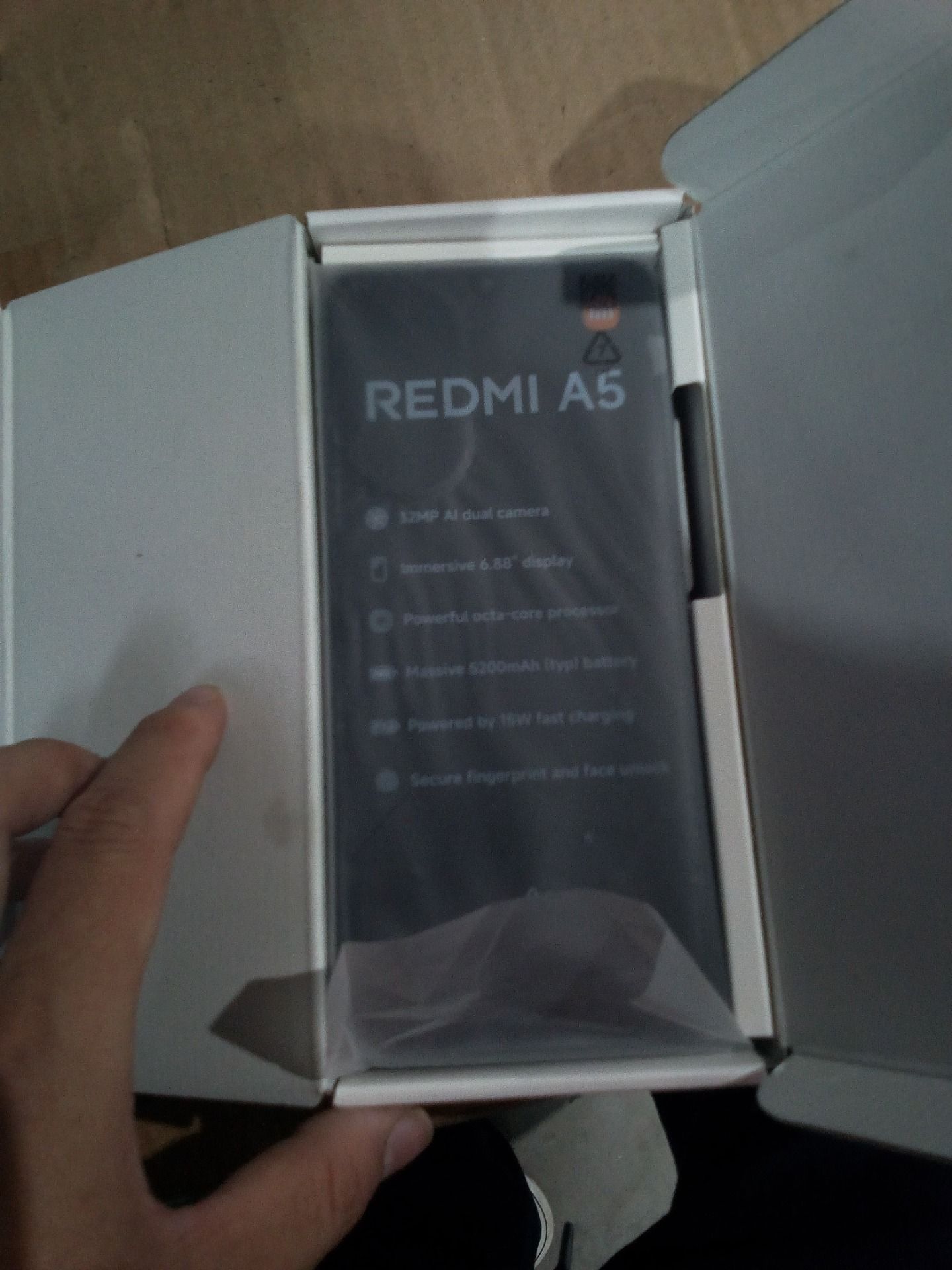 Điện thoại Xiaomi Redmi A5 3GB/64GB - Hàng chính hãng - Đen