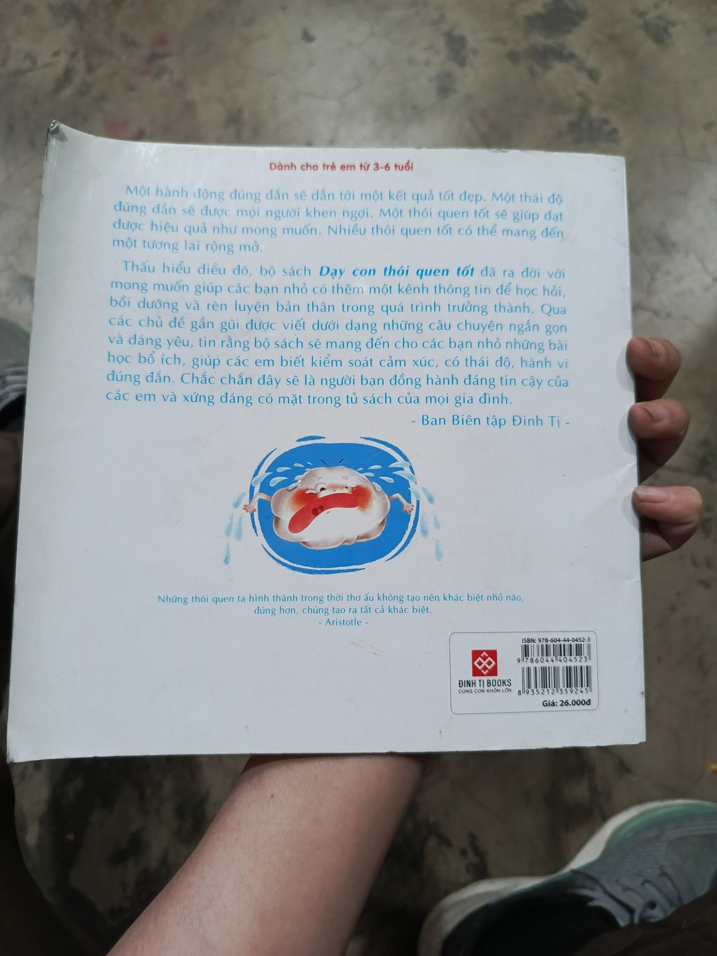 Dạy Con Thói Quen Tốt - Không Ấm Ức