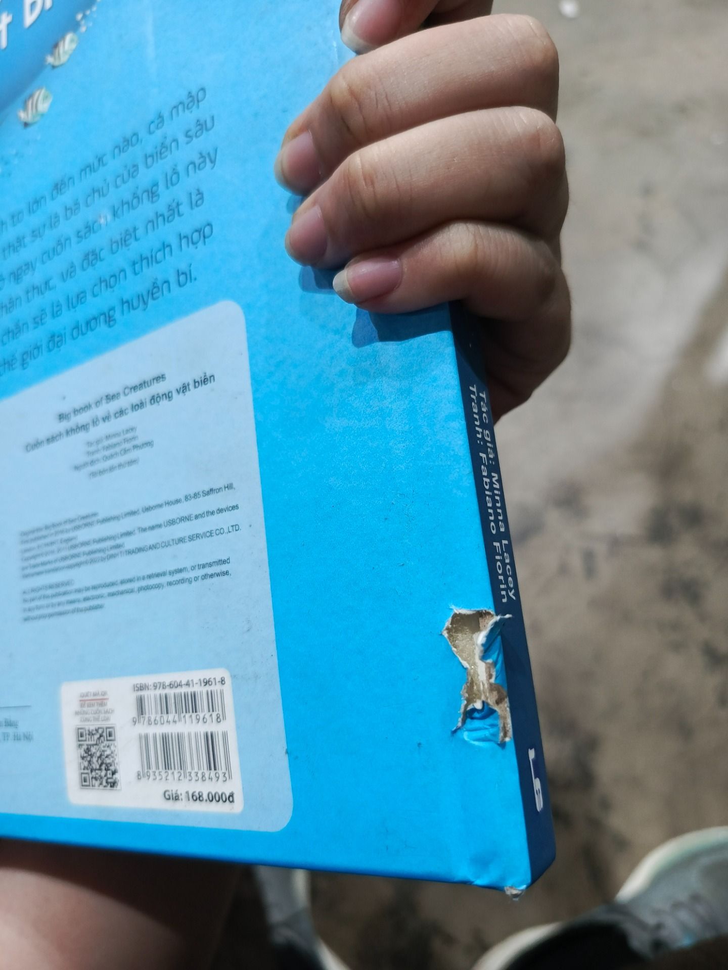 Sách Tương Tác - Big Book - Cuốn Sách Khổng Lồ Về Các Loài Động Vật Biển (Tái Bản 2018)